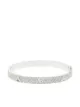 Image 1 of Anita Ko 18kt white gold pave diamond oval bangle