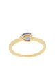 Anita Ko 18kt yellow gold blue and white diamond ring