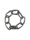 Parts of Four small link bracelet - Grey