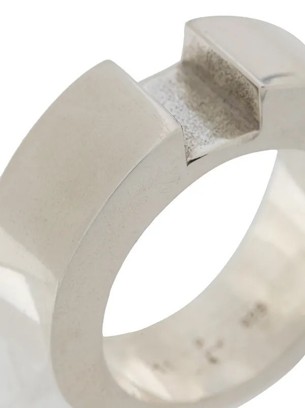 Parts Of Four Crescent Rift Ring | Silver | FARFETCH CY