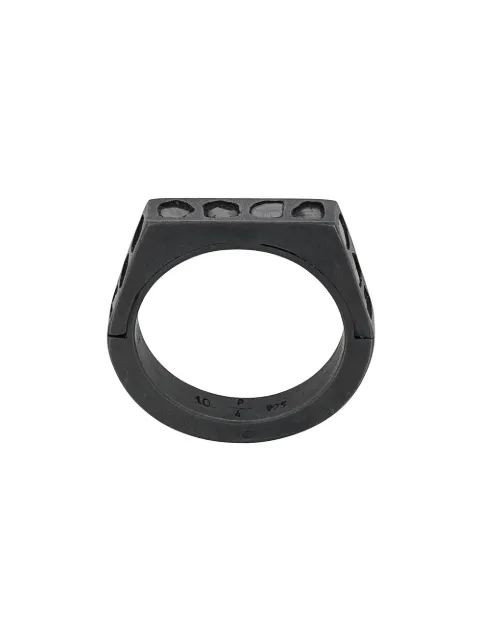 Parts of Four anillo Sistema con detalle en pavé