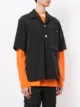 Wooyoungmi oversize-pocket shiort-sleeve shirt