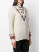 Etro Intarsien-Pullover mit V-Ausschnitt