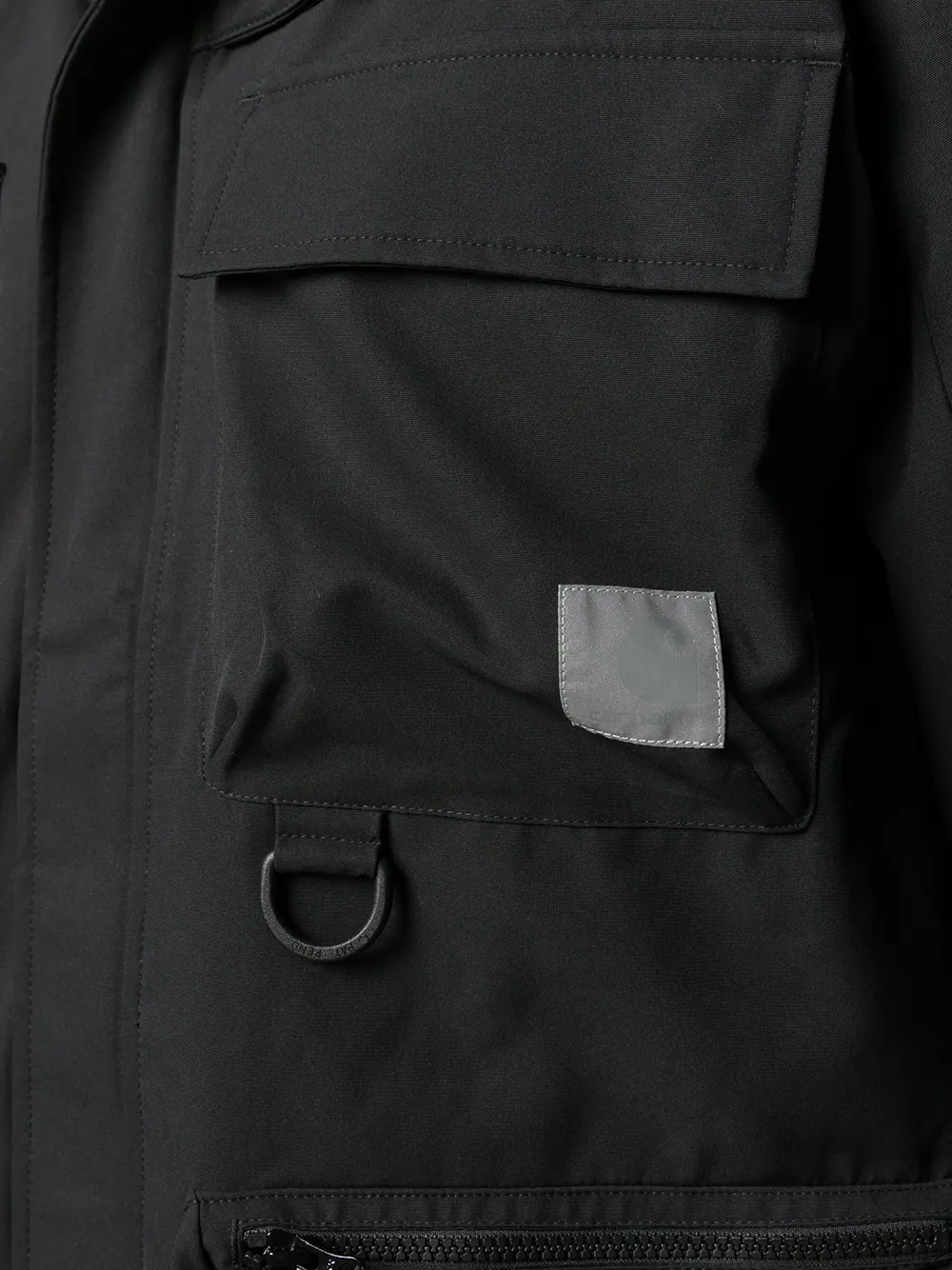 фото Carhartt wip парка с карманами