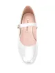 Alexa Chung Fach crystal-buckle ballerina pumps