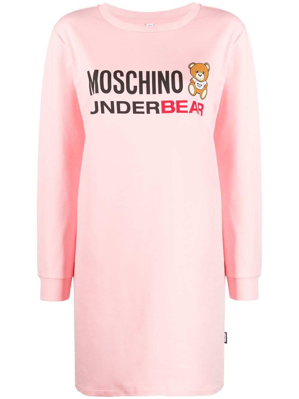 фото Moschino платье-футболка moschino underbear