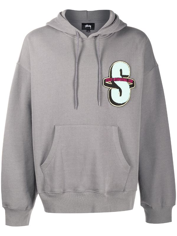 stussy logo hoodie