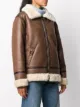 Alpha Industries faux shearling aviator jacket