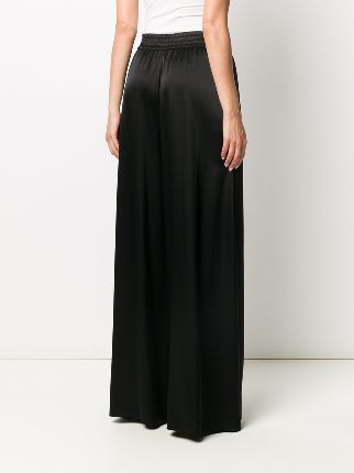 Kenley wide-leg satin palazo pants展示图