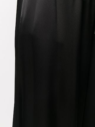 Kenley wide-leg satin palazo pants展示图