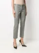Alexander McQueen cropped tailored trousers