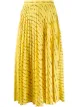Image 1 of Miu Miu Miu Miu Flower pleated skirt
