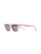 TOL Eyewear Trapezium tinted sunglasses