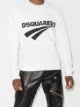 Image 2 of Dsquared2 logo-print long-sleeve sweatshirt