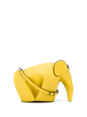 yellow box elephant flip flops