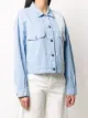 Mr & Mrs Italy contrast denim jacket