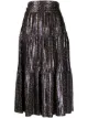 Image 1 of Ba&Sh Prisca geometric-print skirt