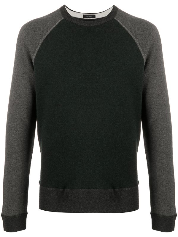 hugo boss jumper black and white