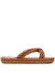 Image 1 of Valentino Garavani The Rope flat sandals
