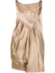 Image 1 of Miu Miu Pre-Owned draped mini dress