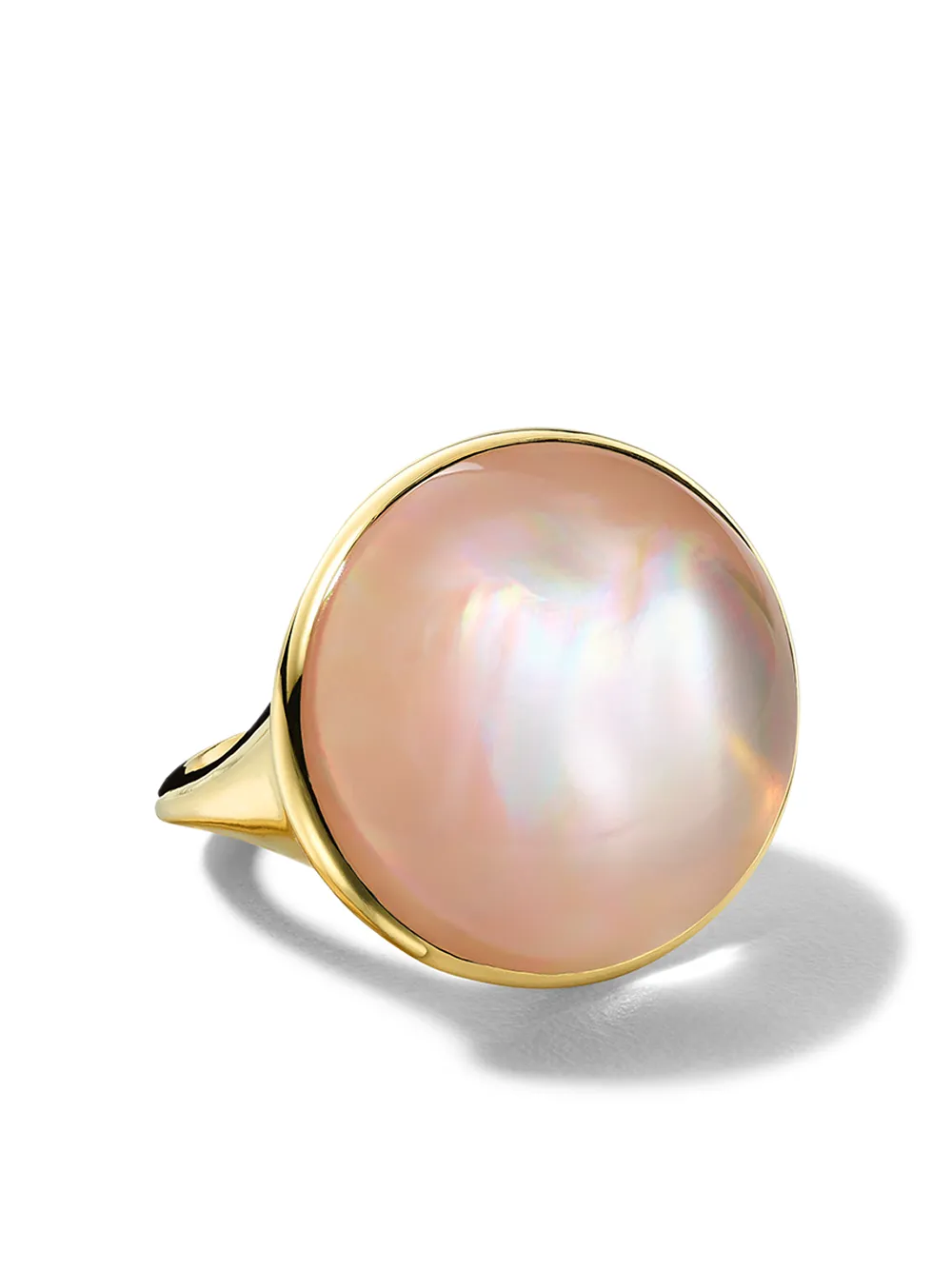 

IPPOLITA 18kt yellow gold Rock Candy® Luce oval ring - Pink