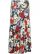Image 1 of Erdem poppy-print midi skirt