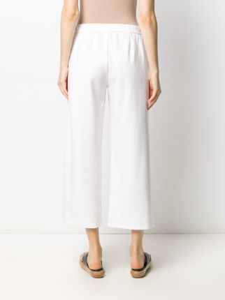 wide leg cropped trousers展示图