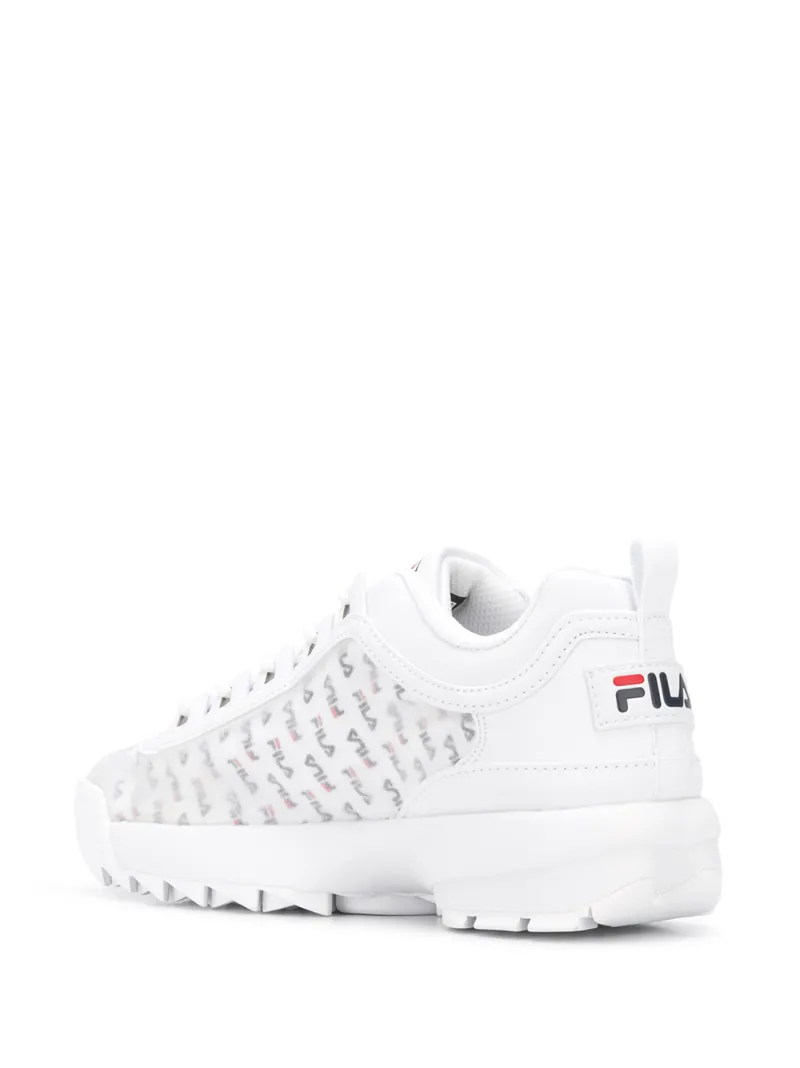 FILA DISRUPTOR II LOGO-PRINT SNEAKERS