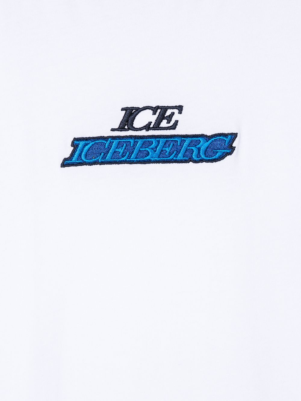 фото Iceberg kids футболка с вышитым логотипом