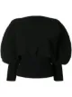 Image 1 of Bottega Veneta ruched waist balloon sleeve blouse