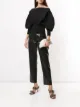 Image 2 of Bottega Veneta ruched waist balloon sleeve blouse