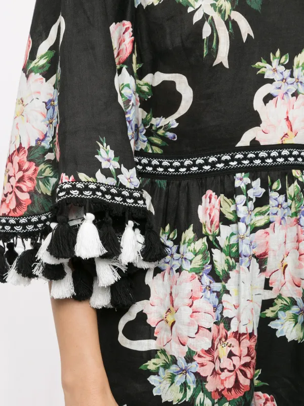 alice mccall floral playsuit