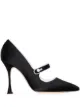 Image 1 of Manolo Blahnik x Browns 50 Camparicaro 105mm pumps