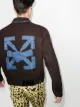 Off-White arrow-print denim jacket