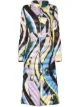 Image 1 of Emilio Pucci Occhi print coat