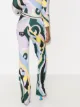 Emilio Pucci Occhi-print slim-fit trousers