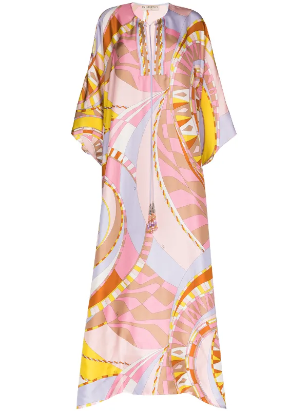 emilio pucci kaftan dress