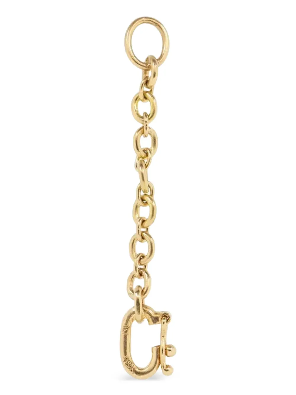 Irene Neuwirth extensor de cadena con letra C en oro rosa de 18kt | rosado | Image 1