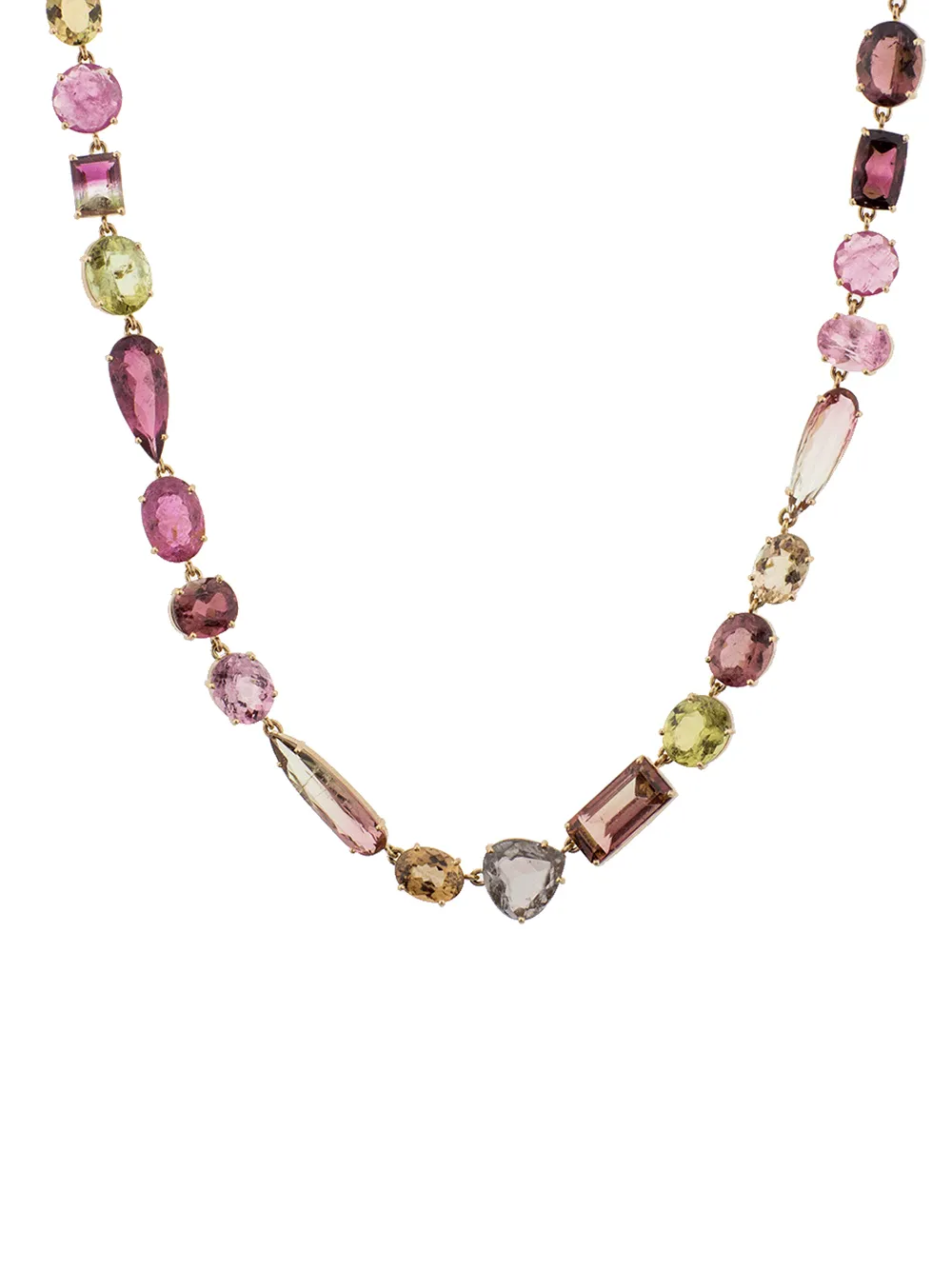 Irene Neuwirth Gemmy Gem トルマリン ネックレス 18Kローズゴールド Farfetch