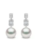 Yoko London 18kt white gold Starlight South Sea pearl and diamond earrings - Silver