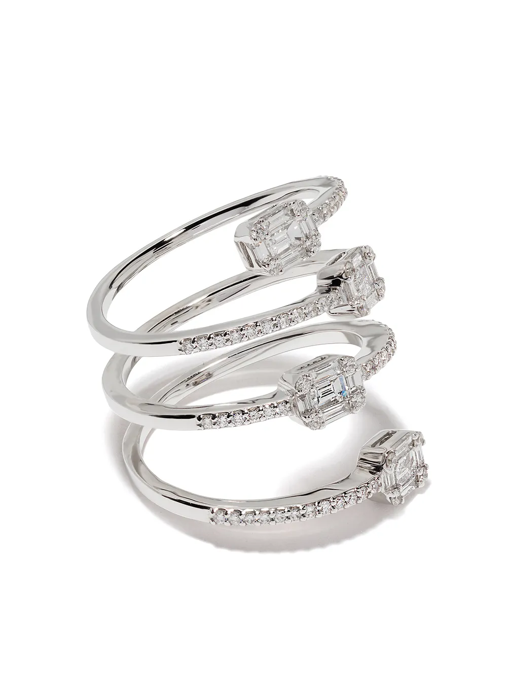 

Yoko London 18kt white gold Starlight diamond ring - 7