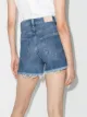 PAIGE Dani high-waisted denim shorts