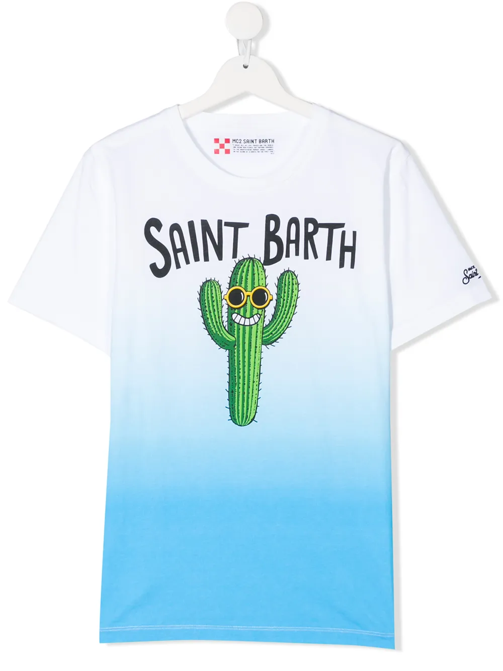 фото Mc2 saint barth kids футболка с принтом cactus