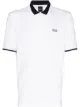Image 1 of BOSS logo-embroidered short-sleeve polo shirt
