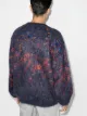 Iroquois tie-dye jacquard jumper