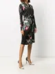 Etro floral print wrap dress