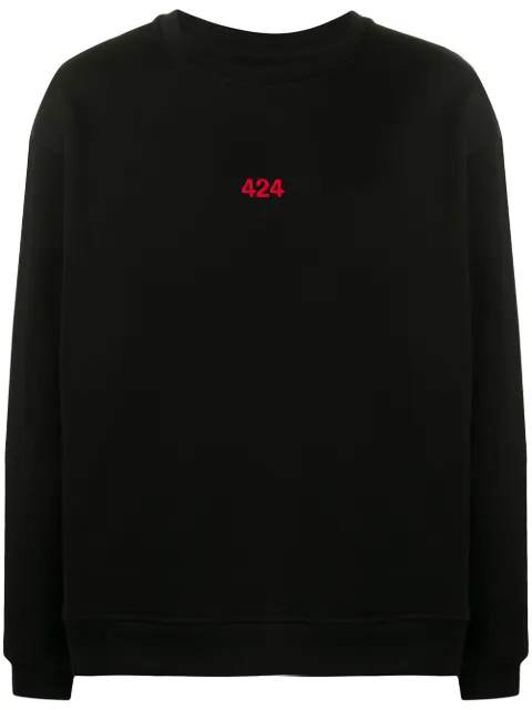 424 logo-print sweatshirt