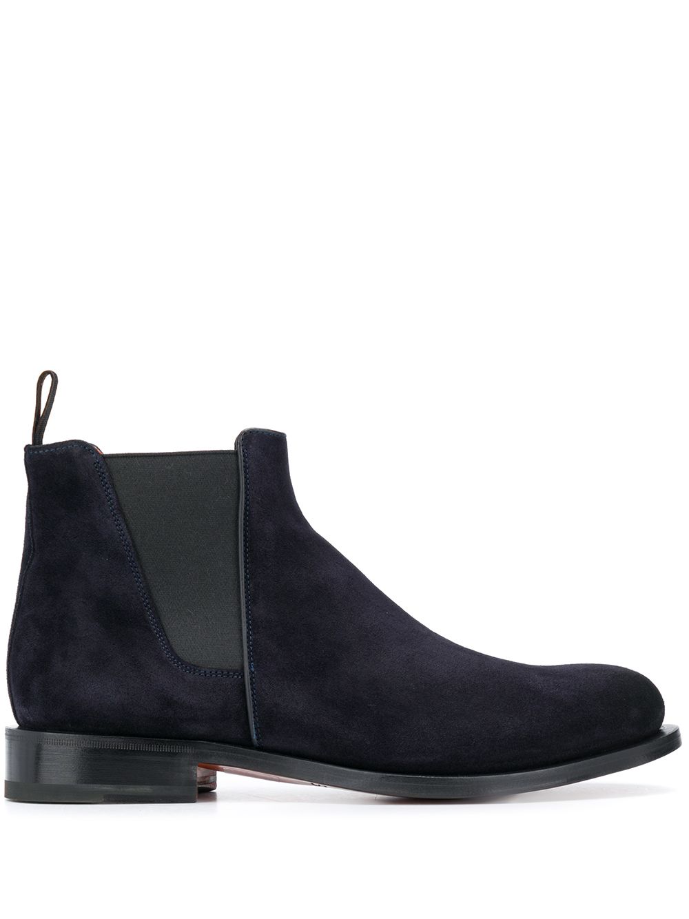 almond toe chelsea boots