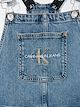 Calvin Klein Kids فستان جينز بتصميم بدلة دونغاري