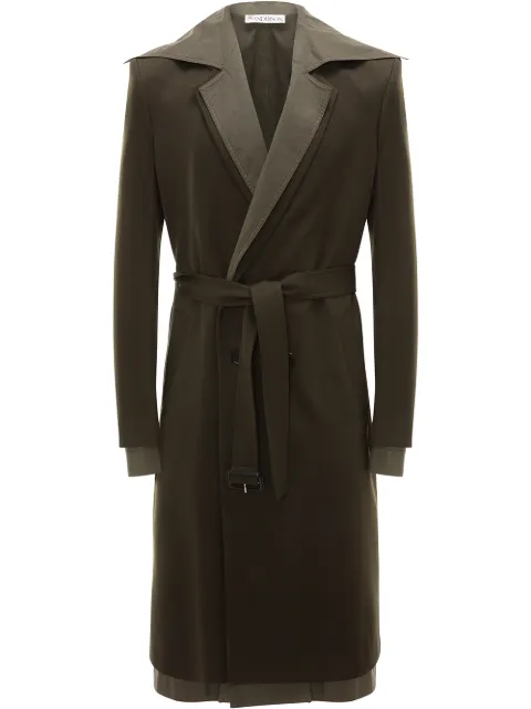 JW Anderson double-layer belted coat 